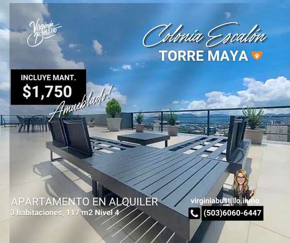 FURNISHED APARTMENT, MAYAN TOWER, STEP COLONY