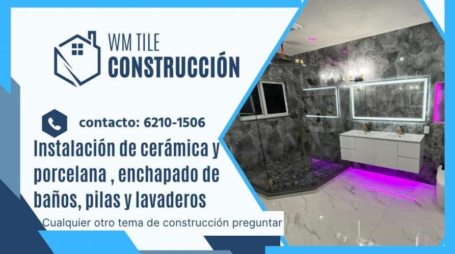 Wm Tile, professional plating work