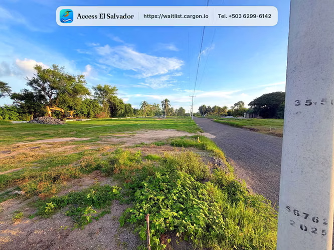 Lotes residenciales con financiamiento - Residencial Brisas del Pacifico - San Luis Talpa - Imagen 5