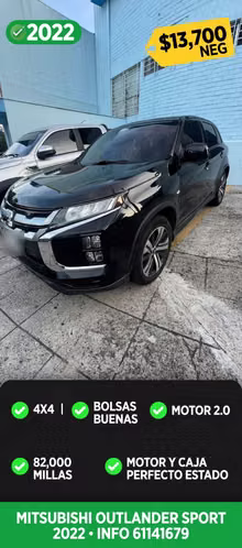 Mitsubishi Oultlander Sport 4x4 2022