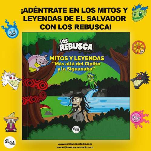 Libro Mitos y Leyendas mas alla del Cipitio y la Siguanaba