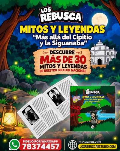 Libro Mitos y Leyendas mas alla del Cipitio y la Siguanaba
