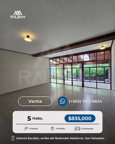 Casa para Alojamientos: Hotel, Hostal o Aribnb. 5 habitaciones con baño. Colonia Escalón, San Salvador. - Imagen 8