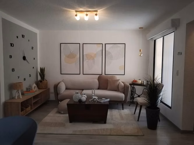  SE ALQUILA APARTAMENTO ESCALON (Los Girasoles) AMUEBLADO  DE Primer nivel Sala Comedor Cocina Area de lavado  Habitac