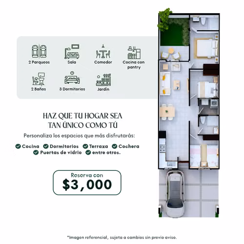  ¡Estrene casa en San Miguel! Modelo Veranera – Villas de San Andrés - Imagen 4
