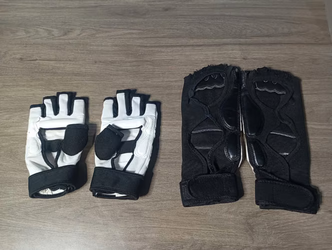 Set de guantes y empeineras de taekwondo - Talla XL - Imagen 2