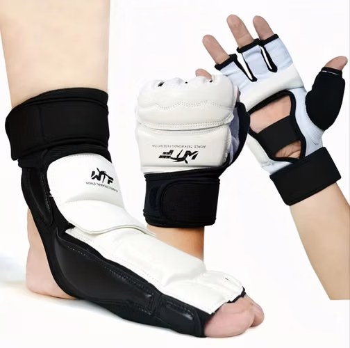 Set de guantes y empeineras de taekwondo - Talla XL - Imagen 7
