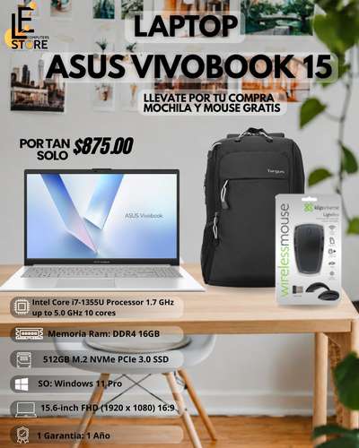 Laptop  ASUS Vivobook 15