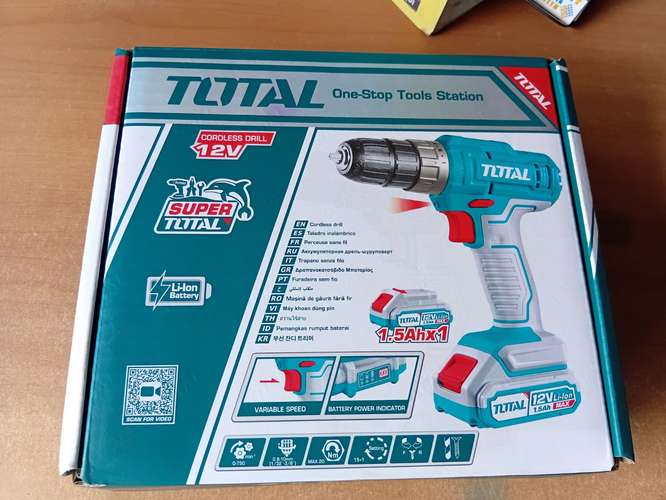 Total inalambric drill