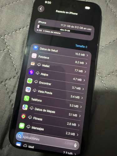 Iphone 15 pro max 512GB