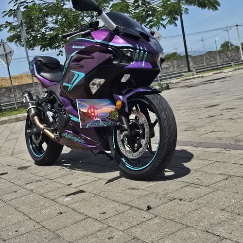  ¡HERMOSA KAWASAKI 500 X — AÑO 2024!    Motocicleta en excelente estado, con tan solo 2,800 millas actuales,  - Imagen 6