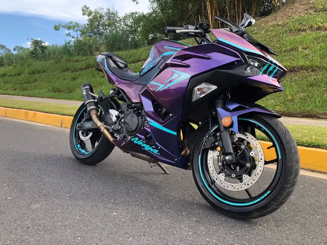 ¡HERMOSA KAWASAKI 500 X — AÑO 2024!     
