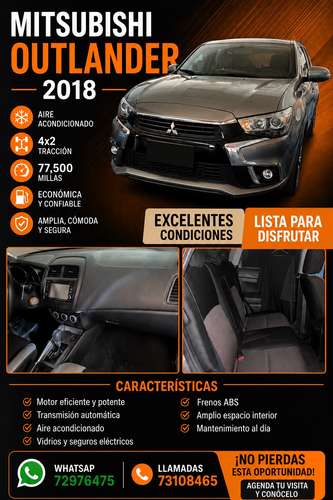 Mitsubishi oultlander 2018 - Imagen 3