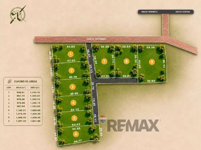 APANECA | LOTES EN VENTA | CON VISTA