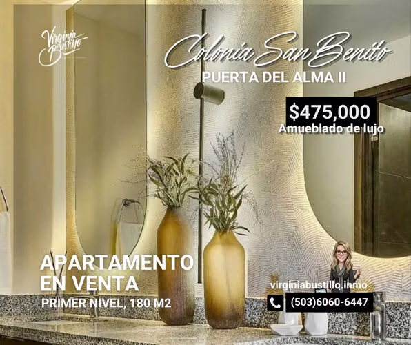 Apartamento en Venta, Amueblado, PUERTA DEL ALMA II,