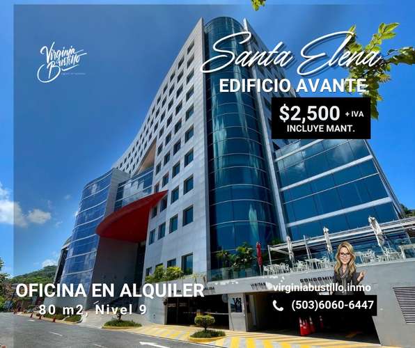 SANTA ELENA, Oficina en Alquiler, EDIFICIO AVANTE, Nivel 9 - Imagen 1