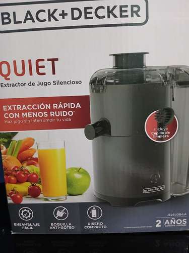 Extractor de jugo black & decker