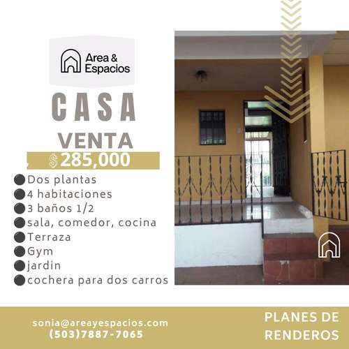 SE VENDE CASA EN PLANES DE RENDEROS - Imagen 2