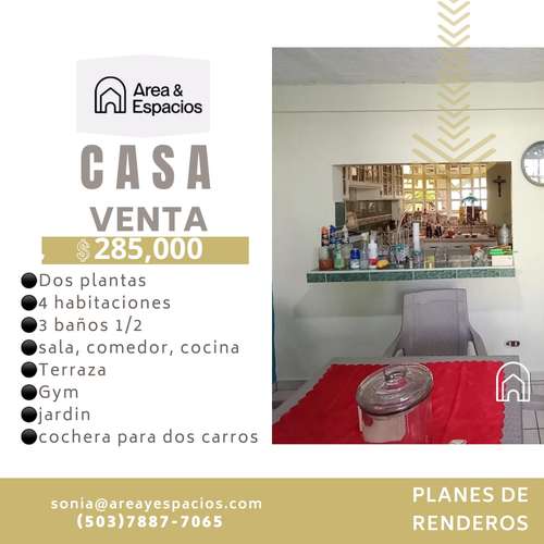 SE VENDE CASA EN PLANES DE RENDEROS - Imagen 4