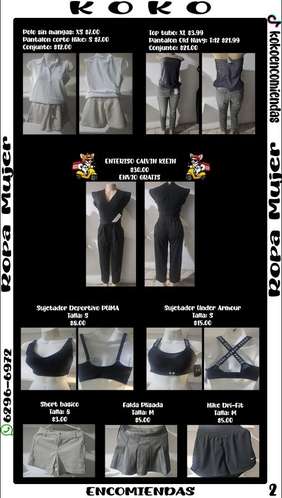 Ropa para Mujer