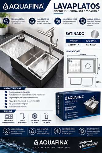 Lavaplatos de acero inoxidable buena calidad ay de varios precios envío a todo el salvador sin costo adicional 