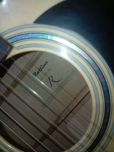 Guitarra electroacústica  rollins 