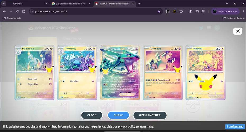 CARTAS POKEMON