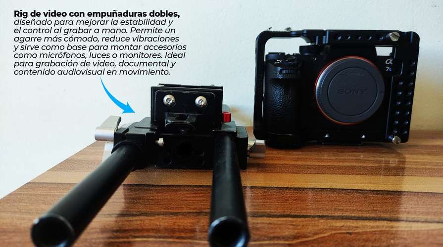 Sony A7S II 4K + Rig MoveCam + 3 Baterías | Buen Estado - Imagen 5