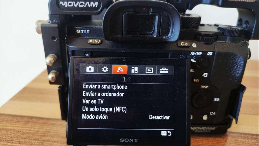 Sony A7S II 4K + Rig MoveCam + 3 Baterías | Buen Estado - Imagen 6