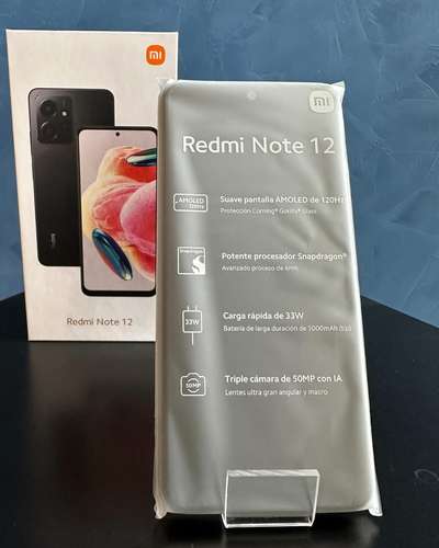  Redmi Note 12 —  GB de almacenamiento