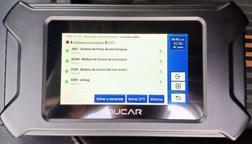 Escaner Automotriz OBD2 MUCAR CS6 NUEVO Lee 6 módulos y 7 Funciones especiales. Scaner, scanner