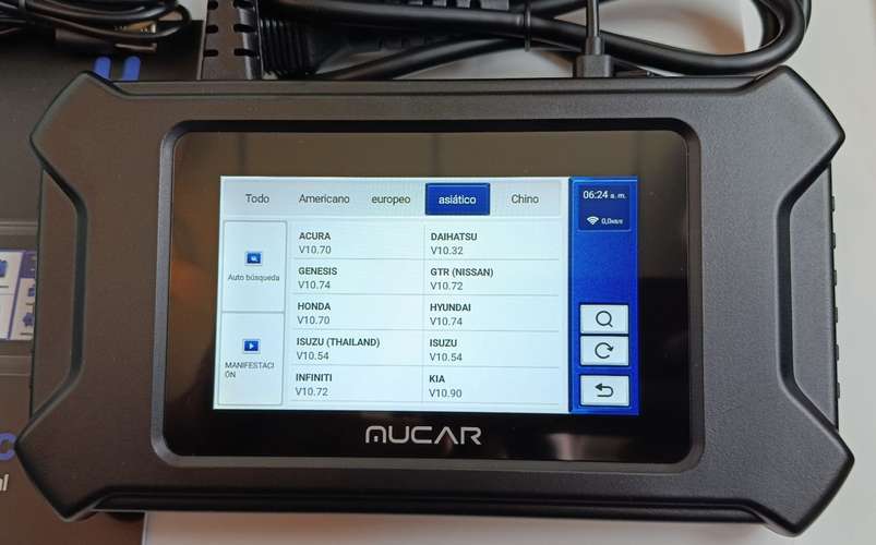 Escaner Automotriz OBD2 MUCAR CS6 NUEVO Lee 6 módulos y 7 Funciones especiales. Scaner, scanner