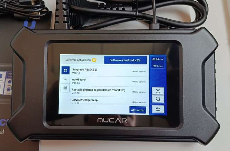 Escaner Automotriz OBD2 MUCAR CS6 NUEVO Lee 6 módulos y 7 Funciones especiales. Scaner, scanner