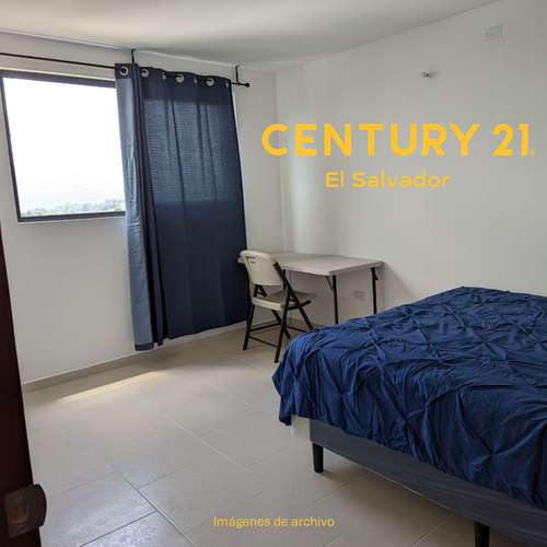 Se alquila apartamento de 3 dormitorios y en último nivel, en Colonia San Francisco, San Salvador