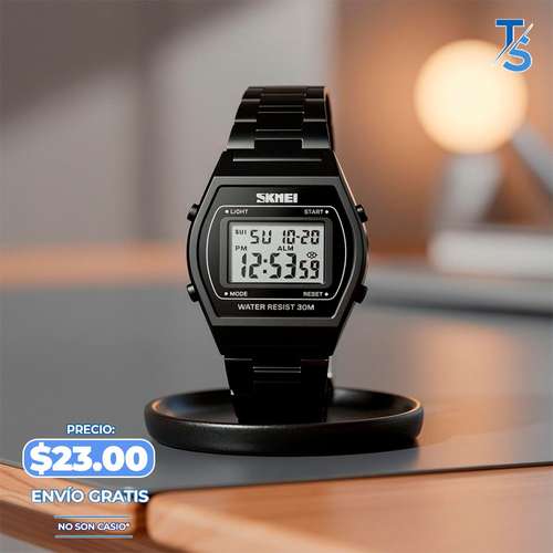RELOJ DIGITAL PARA MUJER, RESISTENTE AL AGUA, "ENVIO GRATIS". - Imagen 2