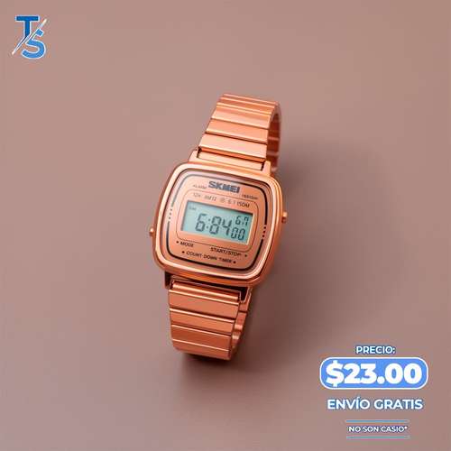 RELOJ DIGITAL PARA MUJER, RESISTENTE AL AGUA, "ENVIO GRATIS". - Imagen 3