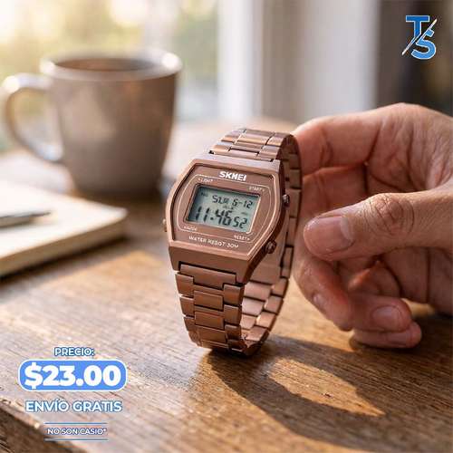 RELOJ DIGITAL PARA MUJER, RESISTENTE AL AGUA, "ENVIO GRATIS". - Imagen 3
