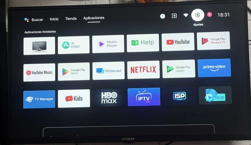 Vendo smart TV aiwa 39 pulgadas
