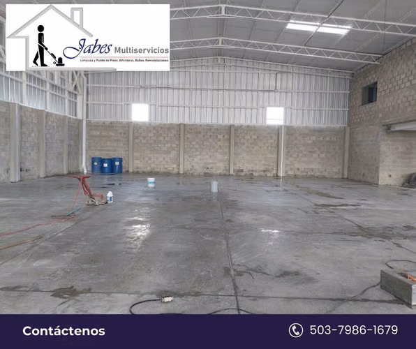 Pulido de Pisos de Concreto Pulido con Helicoptero - Imagen 3