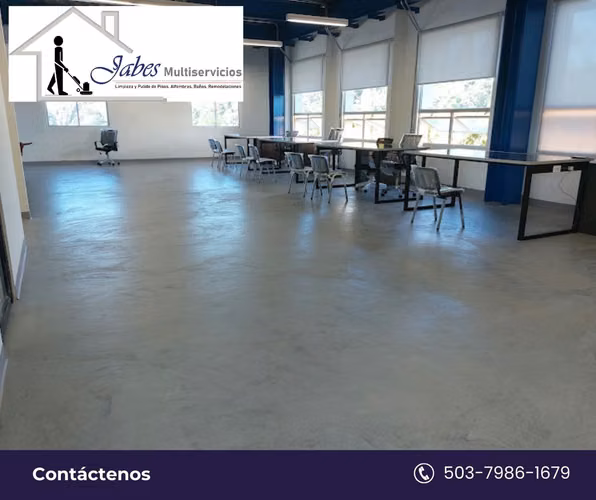 Pulido de Pisos de Concreto Pulido con Helicoptero - Imagen 6