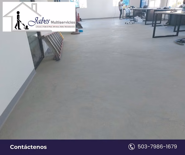 Pulido de Pisos de Concreto Pulido con Helicoptero - Imagen 5