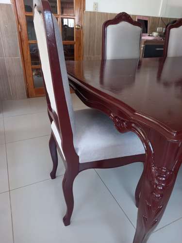 Elegante Comedorde Madera Cedro Molina - Imagen 6