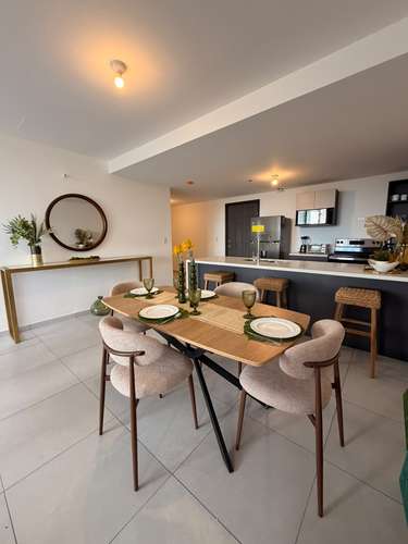  SE ALQUILA APARTAMENTO ALTURAS DEL BOSQUE, AMUEBLADO, Nuevo Cuscatlan!  -119 mts2  -Habitación principal con walking  - Imagen 2