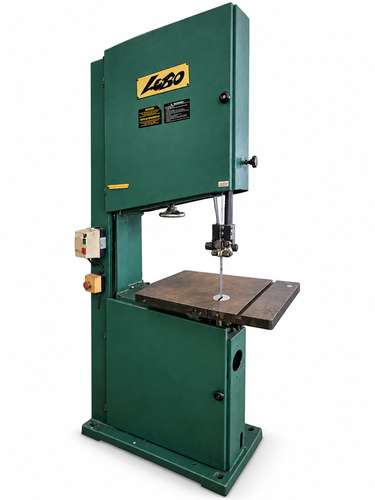 Sierra de cinta vertical industrial marca LeBO