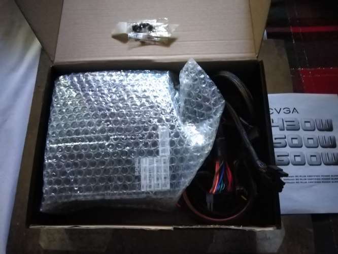 Fuente certificada EVGA 500W 80plus White
