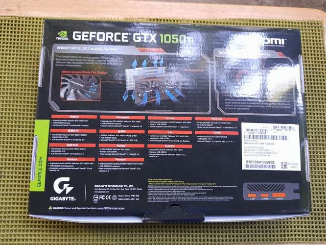 GeforceGTX1050TiversionOC/4GBGDDR5/768nucleos - Imagen 3