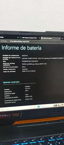 ASUS TUF Gaming A15 | Ryzen 7 | RTX 2050 | 8GB RAM DDR5 | SSD 512GB | 144Hz NEGOCIABLE - Imagen 8