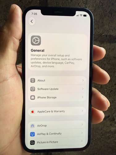 Vendo IPhone 12 Blue de 64gb en Buen Estado  - Imagen 4