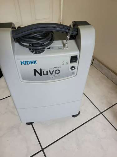 Concentrador de oxigeno Nuvo Lite Nidek 5
