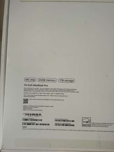 Potente, MacBook Pro chip M5, 2026